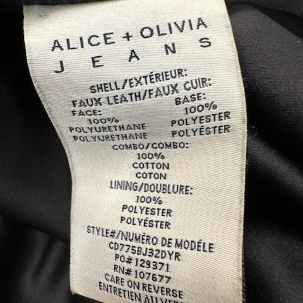 Alice + Olivia Color Block Pattern Trench Coat Si… - image 8